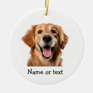 Golden Retriever  Dog Pet Animal Ceramic Ornament