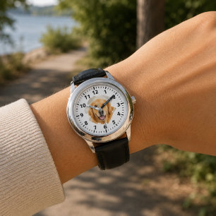 Golden Retriever Dog Photo Watch