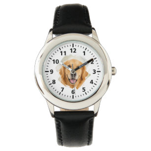 Golden Retriever Dog Photo Watch