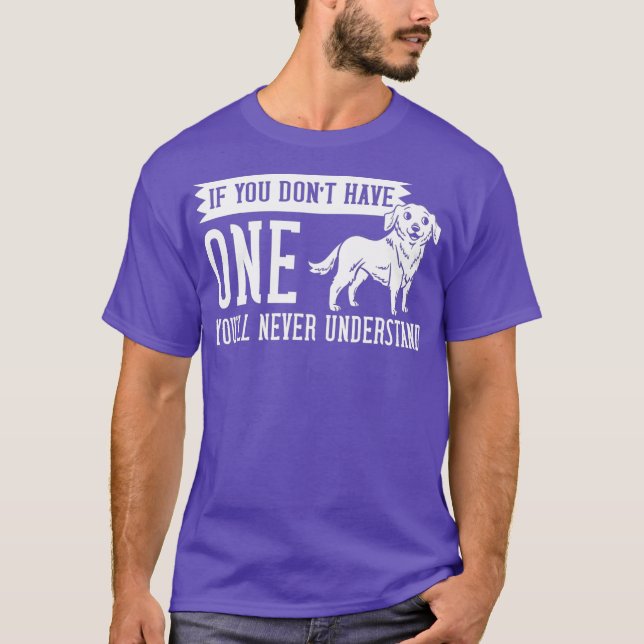 Golden Retriever Dog Puppies Owner Lover _15 T-Shirt (Front)