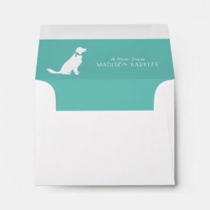 Golden Retriever Dog Puppy Envelope