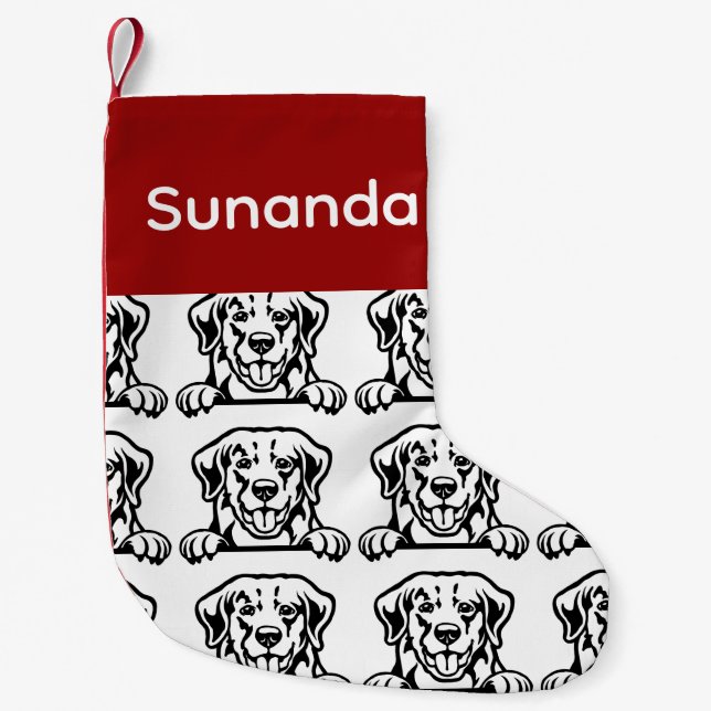 Golden Retriever dog socks Customized dog Socks -  (Front)