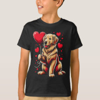 Golden Retriever Dog Valentine's Day Dog Owner Val