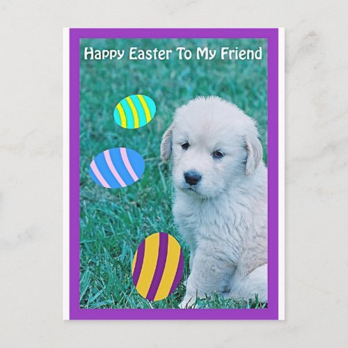 Golden Retriever Easter Puppy Cards  Gifts