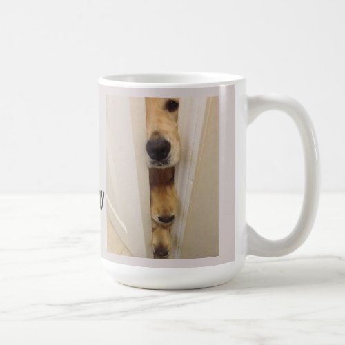 Golden Retriever Everyone Nose Birthday Mug