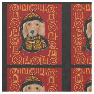 Golden Retriever Fabric