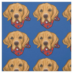 GOLDEN RETRIEVER FABRIC