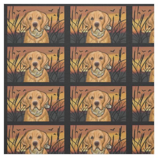 GOLDEN RETRIEVER FABRIC