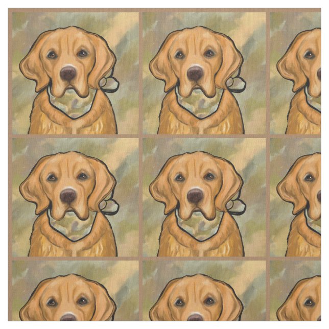 GOLDEN RETRIEVER FABRIC (Swatch)