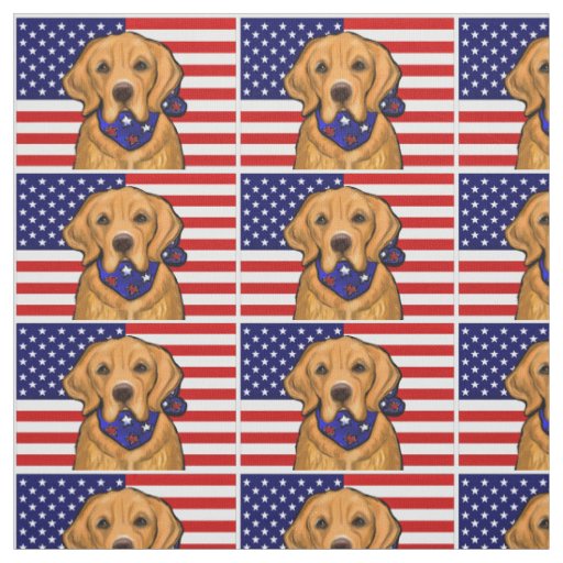 GOLDEN RETRIEVER FABRIC