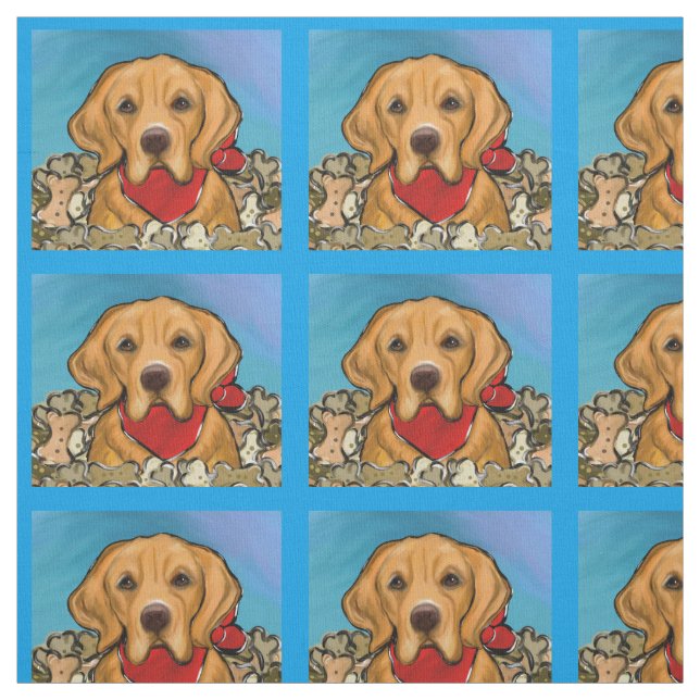 Golden Retriever Fabric (Swatch)