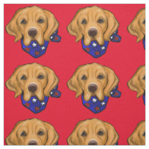 GOLDEN RETRIEVER FABRIC