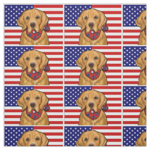 GOLDEN RETRIEVER FABRIC