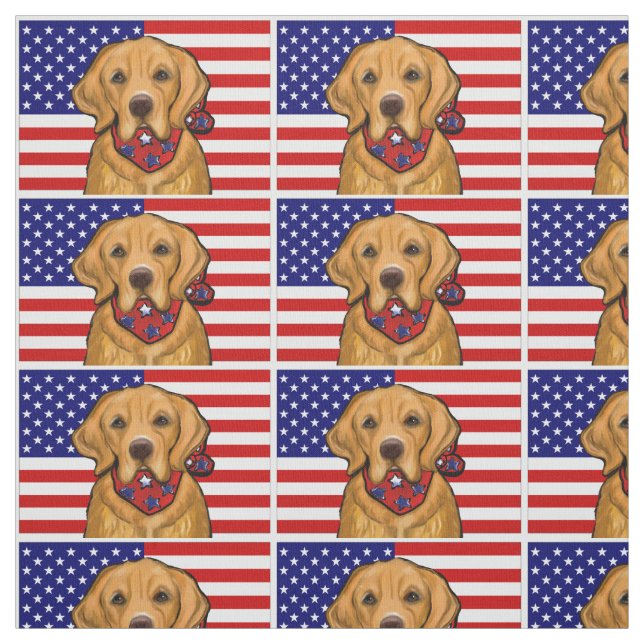 GOLDEN RETRIEVER FABRIC (Swatch)