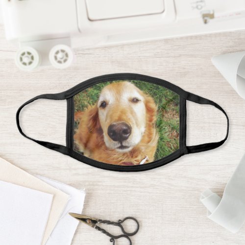 Golden Retriever Face Mask