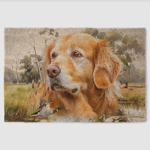 Golden Retriever Fiber Doormat