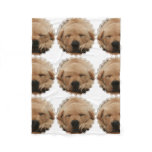 Golden Retriever Fleece Blanket