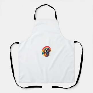 Golden Retriever for Kids Boys Girls Sunglasses Pe Apron
