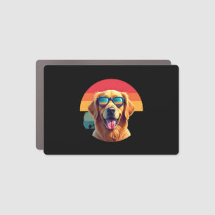 Golden Retriever for Kids Boys Girls Sunglasses Pe Car Magnet