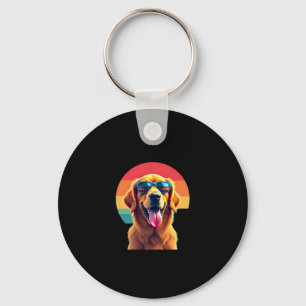 Golden Retriever for Kids Boys Girls Sunglasses Pe Keychain