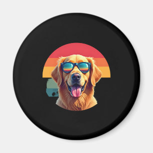 Golden Retriever for Kids Boys Girls Sunglasses Pe Magnet