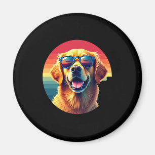 Golden Retriever for Kids Boys Girls Sunglasses Pe Magnet