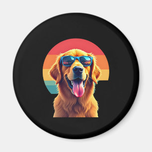 Golden Retriever for Kids Boys Girls Sunglasses Pe Magnet