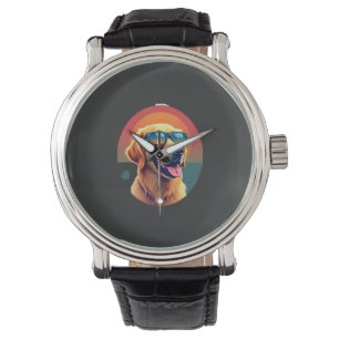 Golden Retriever for Kids Boys Girls Sunglasses Pe Watch