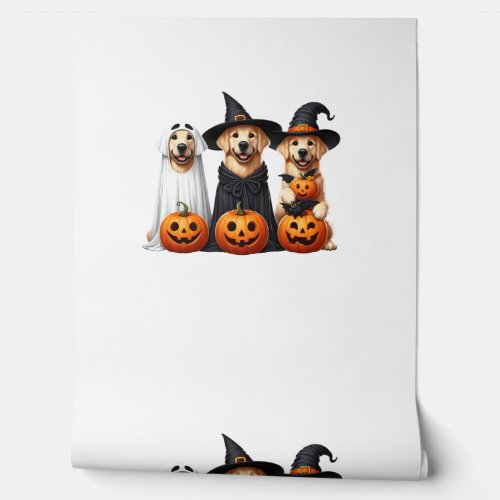 Golden Retriever Ghost Halloween Dog Lovers Wallpaper Golden Retriever Ghost Halloween Dog Lovers Wallpaper