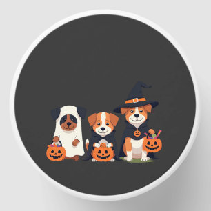 Golden Retriever Ghost Halloween Trick Or Treat Do Mini Candle Favors
