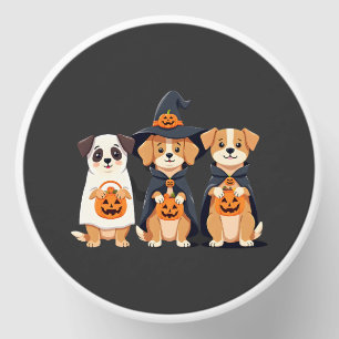 Golden Retriever Ghost Halloween Trick Or Treat Do Mini Candle Favors
