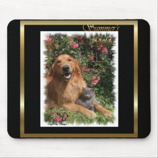 Golden Retriever Gifts Art Mouse Pad