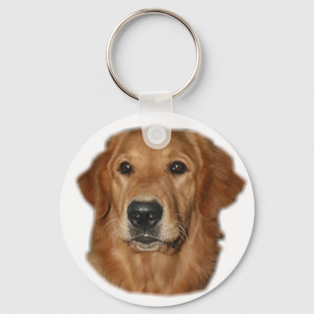 Golden Retriever Gifts Keychain (Front)
