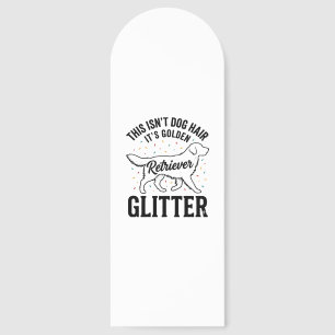 Golden Retriever Glitter Vintage Dog Hair Shirt_1 Bookmarks