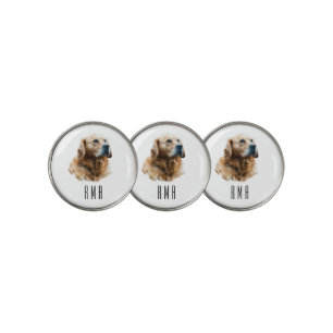 Golden Retriever Golf Ball Marker