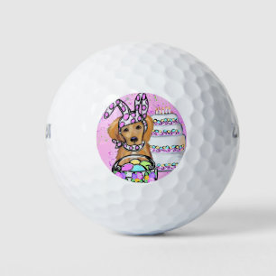 Golden Retriever Golf Balls