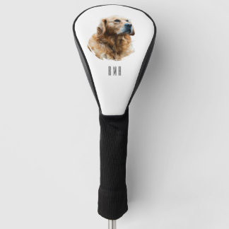 Golden Retriever Golf Head Cover