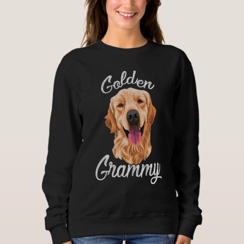Golden Retriever Grammy For Women Mother Dog Pet Sweatshirt