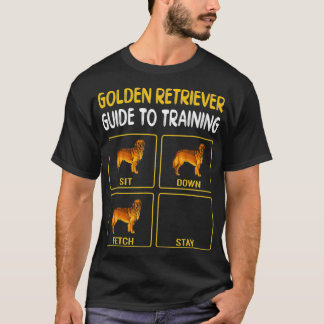Golden Retriever Guide To Training Dog Obedience T-Shirt