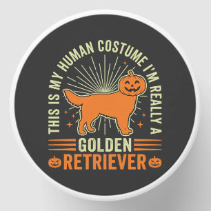 Golden Retriever Halloween Human Costume Vintage D Mini Candle Favors