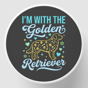 Golden Retriever Halloween Skull Pattern Dog Lover Mini Candle Favors