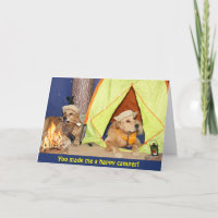 Golden Retriever Happy Camper Thank You