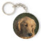 Golden Retriever Head Shot Keychain
