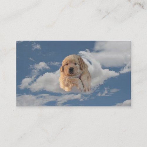 Golden Retriever Heavenly Breeder Business Card