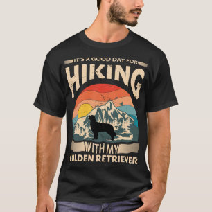 Golden Retriever Hiking T-Shirt