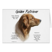 Golden Retriever History Design (Front Horizontal)