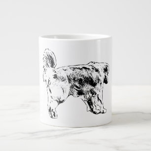 Golden Retriever Holiday Brew Giant Coffee Mug