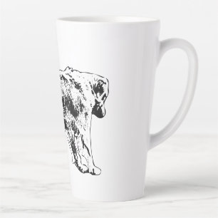 Golden Retriever Holiday Brew Latte Mug