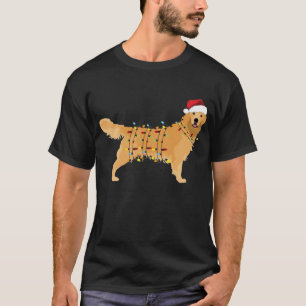 Golden Retriever Holiday Christmas Light Essential T-Shirt