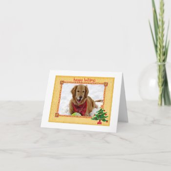 Golden Retriever Holiday Stationary by dbrown0310 at Zazzle